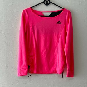 【1円出品!】adidas レディース トップス CLIMA LITE バッククロスTシャツ