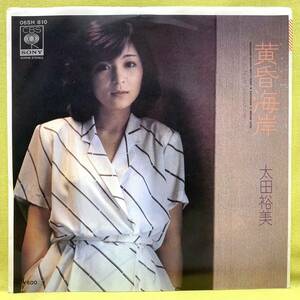 ■太田裕美■黄昏海岸/Misty Night にさよならを…■'80■即決■EPレコード