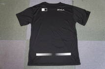 送込 新品 RVCA ルーカ スポーツ PIX BAR SST 半袖Tシャツ 完売 スケボー サーフ 黒 _画像7