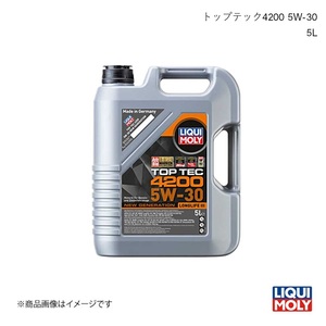 LIQUI MOLY/リキモリ エンジンオイル トップテック4200 5W-30 5L プレオ L275F/L285F/L275B/L285B Turbo 4x4 2010- 20904