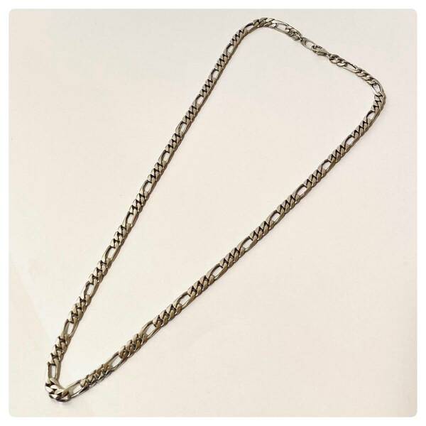 シルバー925 sterling スターリング フィガロチェーン ネックレス