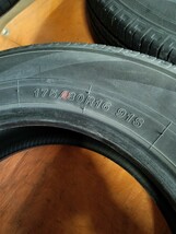 【G0322】YOKOHAMA GEOLANDAR SUV 175/80R16 ノーマルタイヤ2本のみ_画像5