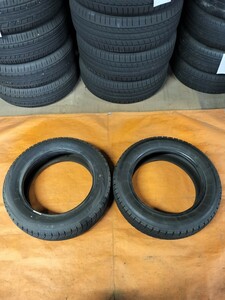 【G0326】BRIDGESTONE BLIZZAK VRX 155/65R14 スタッドレスタイヤ2本のみ