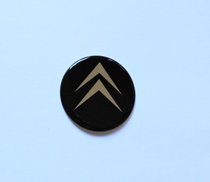 Citroen / Citroen (Black) Emblem 1 Колесный центр отметка 49φ не используется