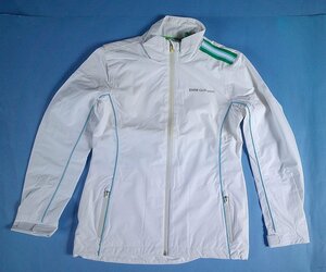 未使用在庫処分　BMW純正品　BMW GOLFSPORT WHITE 女性 S ジャケット　80142285713