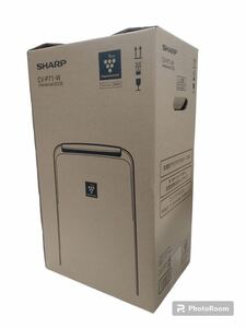 SHARP CV-P71-W 衣類乾燥除湿機 プラズマクラスター7000　2023年製 現状品・未使用・箱開封済み