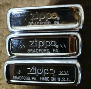 ZIPPO 3個 1981.1986.1999.