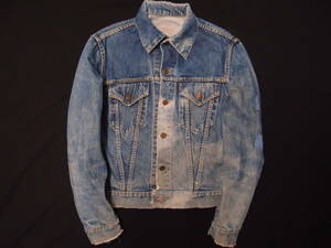 ◆古着卸USA■LEVI's 557 XX ☆デニム☆ジャケット★★★ 　サードXX　オリジナル 　ビンテージ　胸フラップ裏生地　アメリカ直輸入