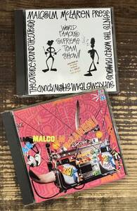  name record CD2 pieces set ] maru com * McLAREN Malcolm McLaren#DUCK ROCK Fujiwara hirosi recommendation record #The World Famous Supreme Team Show