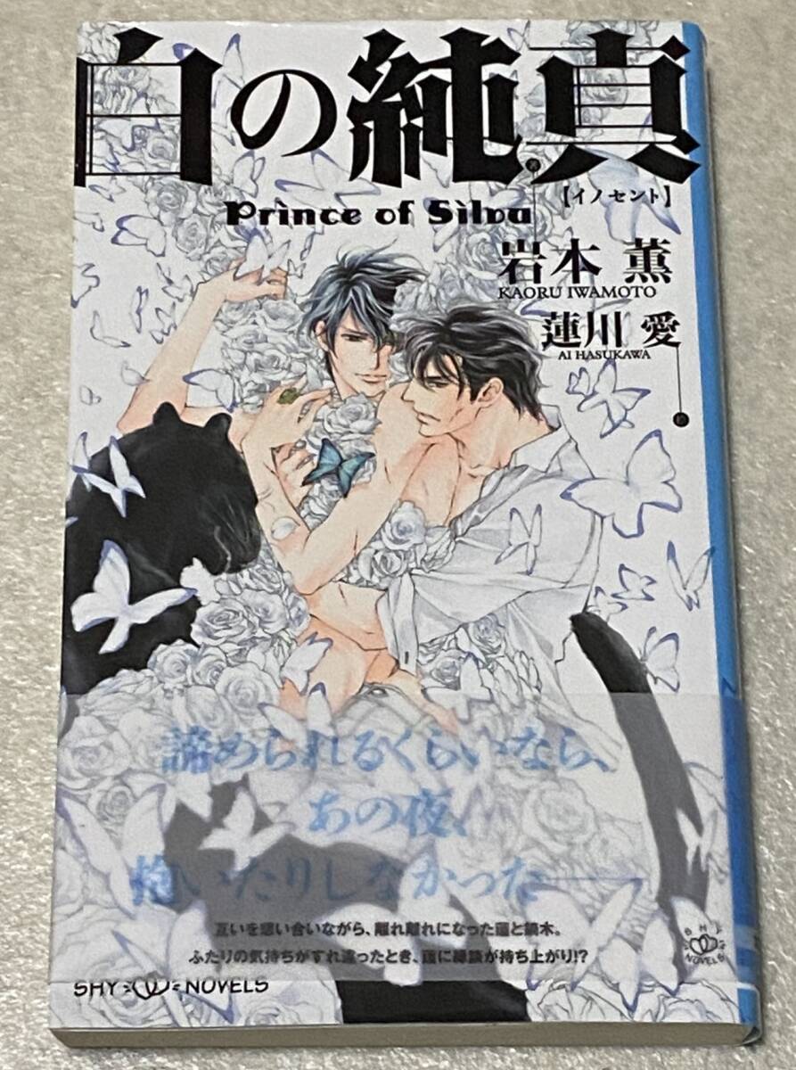 L6/ Kaoru Iwamoto's autograph White Innocence / First edition with obi Illustration: Ai Hasukawa, romance, Romance novel, boys love, New book, novels