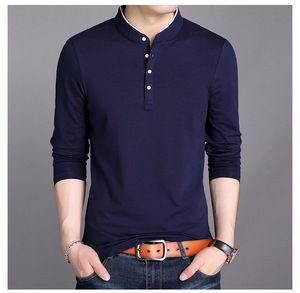 Tシャツ メンズ 長袖 ロンT カットソー 無地 Vネック ロングTシャツ シンプル インナースト ライプ ストレッチ トップス M~4XL 5色選択可