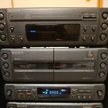 【ジャンク】ソニー SONY ピクシー Pixy MHC-J900EX アンプ プロセッサー カセットデッキ CDチューナースピーカー リモコン_画像3