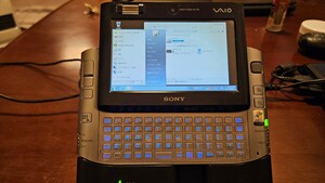 ソニー SONY VAIO UX50 VGN-UX50 SSD32GB換装 WINDOWS7 バッテリ無し