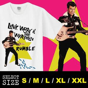 S～XXL☆【送料無料・新品・即決】リンク・レイ Link Wray ロカビリー 50s Punk Rock Stray Cats Elvis Presley パルプ・フィクション 60s