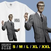 S～XXL☆【送料無料・新品・即決】Buddy Holly バディ・ホリー ロカビリー Punk バンド 50s Rock Stray Cats Elvis Presley コクラン 60s_画像1