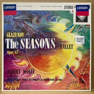 ★ALBERT WOLFF アルベール・ヴォルフ / GLAZNOV:THE SEASONS BALLET OPUS 67 / SXL2141 / リイシュー重量盤★送料着払い★URT