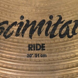 Zildjian/ジルジャン ライドシンバル Scimitar RIDE 20インチの画像4