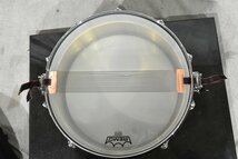 Pearl/パール スネアドラム FREE FLOATING SYSTEM SNARE DRUM BRASS SHELL 14インチ ★ケース付属_画像6