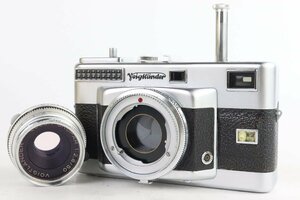 VOIGTLANDER VITESSA フォクトレンダー ビテッサ レンジファインダーフィルムカメラ COLOR-SKOPAR 50mm 2.8 レンズ【難あり品】★F