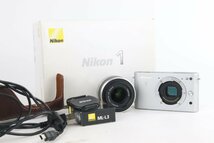 Nikon ニコン 1 J2 レンズキット ミラーレス一眼レフカメラ 1 NIKKOR ニッコール 10-30mm 3.5-5.6 VR【ジャンク品】★F_画像1