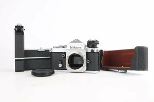 Nikon ニコン F2 一眼レフフィルムカメラ ボディ MD-2 MB-1 セット【難あり品】★F