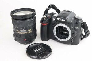 Nikon ニコン D80 デジタル一眼レフカメラ Nikon DX AF-S Nikkor ニッコール 18-200mm F3.5-5.6 G ED 高倍率ズームレンズ【難あり品】★F