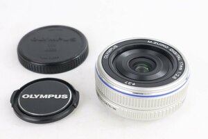 Olympus オリンパス M.zuiko Digital 17mm F2.8 超薄型広角パンケーキレンズ【難あり品】★F