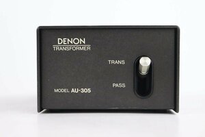 DENON Denon AU-305 TRANSFORMER MC pressure trance [ present condition delivery goods ]*F