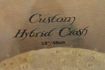 Zildjian/ジルジャン クラッシュシンバル Custom Hybrid Crash 19インチ_画像3