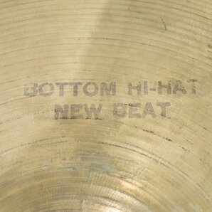 Zildjian/ジルジャン ハイハットシンバル ボトム単品 BOTTOM NEW BEAT HI HAT 14インチの画像4