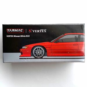 ターマックワークス　1/64 VERTEX 日産 シルビア S13 レッド