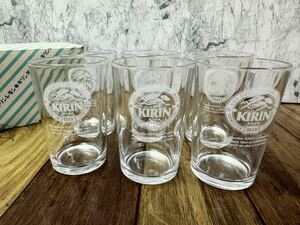 未使用　保管品　KIRIN　キリンビール　グラス　6客セット　共箱なし　（1108