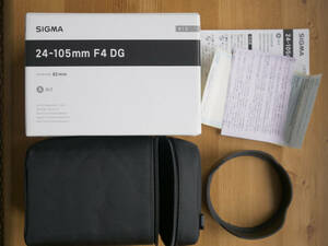 即決 送料無料 メーカー保証4ヶ月 SIGMA 24-105mm F4 DG OS HSM Art Canon EF キャノン キヤノン 新品同様