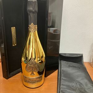 未開栓 ARMAND DE BRIGNAC アルマンド ブリニャック ブリュット ゴールド 750ml 12.5度 シャンパン　箱・布袋付き