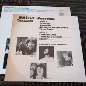 【送料無料 帯付】LP カシオペア Casiopea Mint Jams ミント ジャムス ミントジャム jam city-pop japanese レコード アナログの画像8