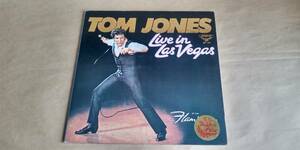 【中古LPレコード】（70） トム・ジョーンズ　／　ライブ・イン・ラスベガス:　ラブ・ミー・トゥナイト愛のともしび、デライラ、他