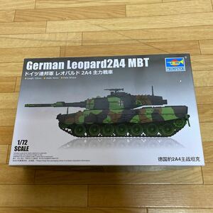 トランペッター　プラモデル　1/72 レオパルド　2A4 主力戦車　送料350円