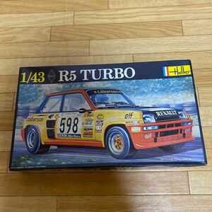 Heller☆プラモデル☆1/43☆R5 Turbo☆送料300円