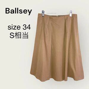 Ballsey　ボールジィ　フレアスカート　茶系　サイズ34　S相当　レディース　ボトムス　スカート