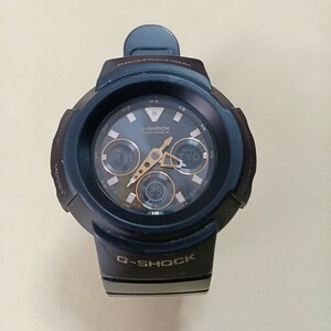 《匿名発送》AWG-M510SBG G-SHOCK アナデシ ソーラー電波 CASIO カシオ 電波ソーラー アナデジ デジアナ ジーショック 腕時計 ブラック