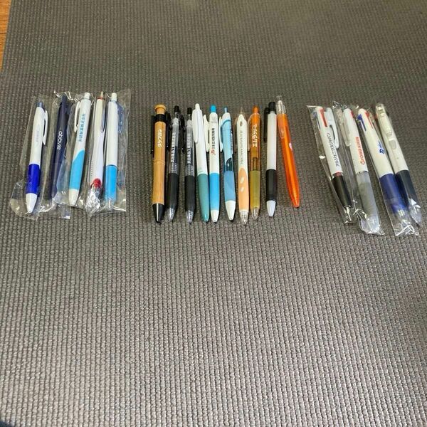 ボールペン詰め合わせ27本（3色ボールペン5本、2色ボールペン1本、単色ボールペン21本）