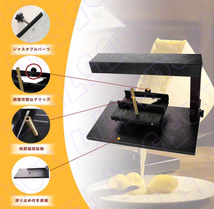 電気チーズメルター急速加熱 750W チーズヒーター チーズ加熱機 チーズの加熱・焙煎 チーズ溶けツール 業務用 家庭用_画像2