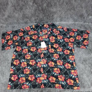 【訳あり品】CRAZY BOY アロハシャツ 4L レーヨン