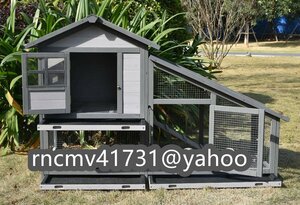 [81SHOP] high quality large chicken small shop . is to small shop pet holiday house house wooden rainproof . corrosion rabbit chicken small shop breeding outdoors .. garden for cleaning easy to do 