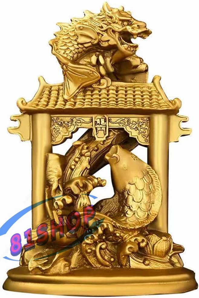 時代金工 在銘 古銅 獣耳 鯉 縁起物 鳳凰 長方水盤 幅39㎝ 骨董品
