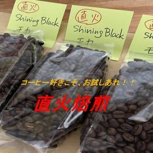 【直火焙煎・アフリカ名産豆】Shining Black モカ 300g -