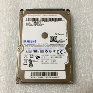 *18323 hour SAMSUNG HM321HI 2.5 -inch HDD[ normal judgment ]320GB