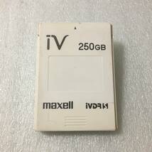 ★maxell/マクセル iVDR-S/iVDRS 250GB カセットハードディスク【動作品】 _画像1