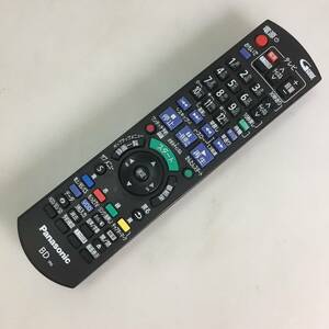 □Panasonic DIGA ブルーレイディスクレコーダー DMR-BWT660用 リモコン N2QAYB000919 【動作品】