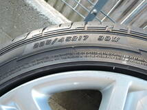 アウディA4純正 7エアロスポーク 17inch 7.5J-17 +45 112 5穴 GOODYEAR EAGLE LS2000 Hybrid Ⅱ 225/45R17 残り溝多め 走行少な目_画像3